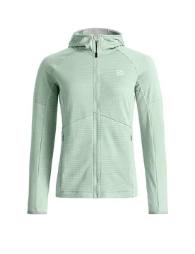 Damen Fleecejacke Light Grid hellgrün XS W - Ortovox - FashionsVida