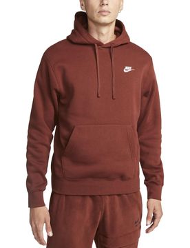 Sportswear Club Fleece Hoodie Oxen Brown S Herren
