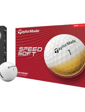 Golfbälle Speedsoft - 12er Pack, weiss