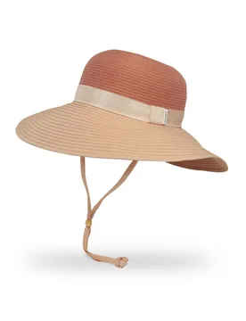 Siena Women's Wide Brim Ribbon UPF 50+ Sun Hat - - Size: S-M - Sunday Afternoon - FashionsVida