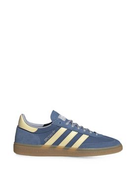 Suede Lace-Up Sneakers with Soft Insole