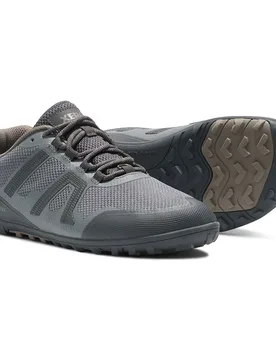 Mesa Trail Waterproof Trail Running Shoes Steel Grey / Asphalt UK 8.5 Men - Xero Shoes - FashionsVida