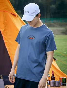 Pioneer Camp New Men's T Shirt 100% Cotton Fashion Print Outdoor Men's Summer Clothing ATK01405059 - Aliexpress - FashionsVida