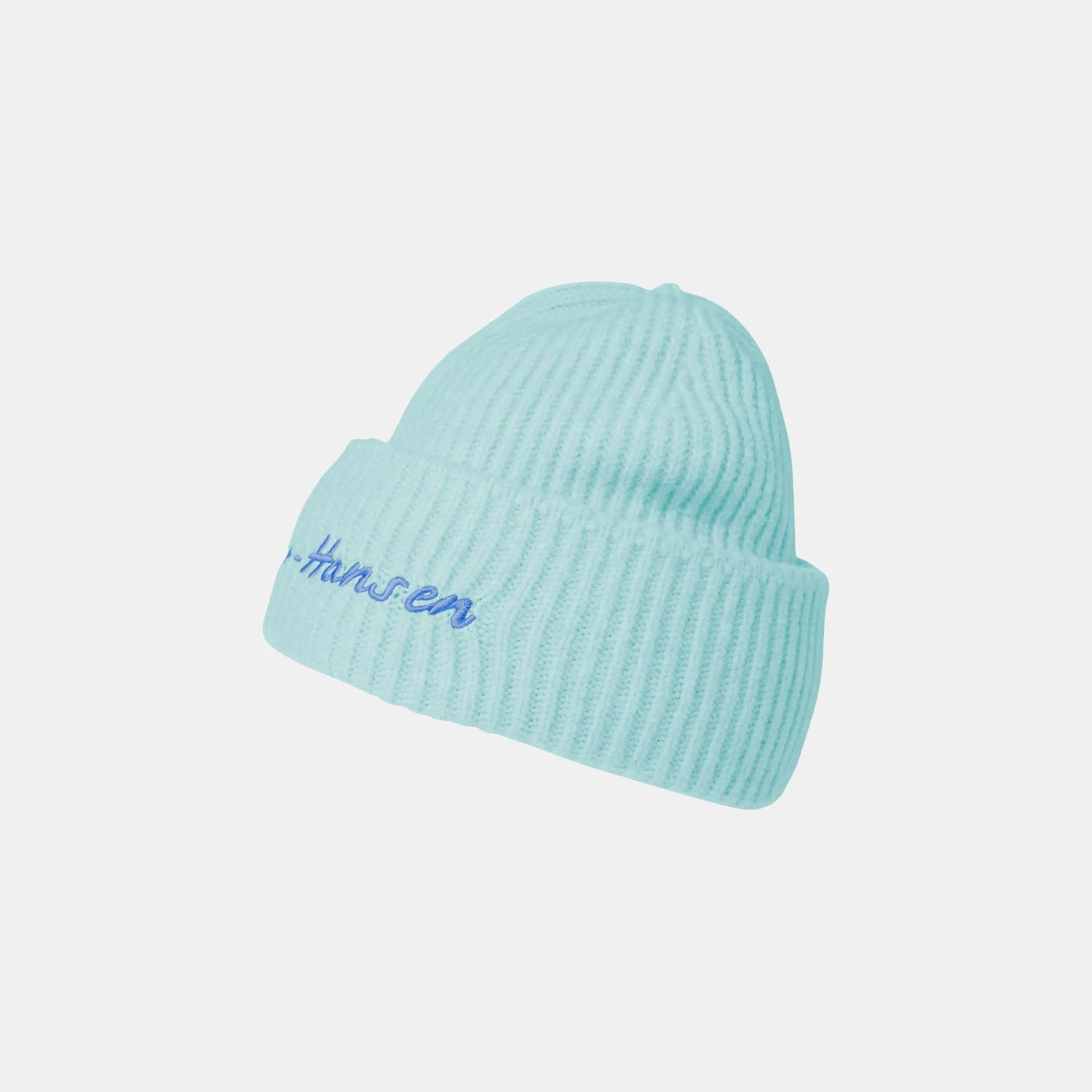 Soft Rib Beanie Blue STD - Barely Blue - Unisex - Helly Hansen - FashionsVida
