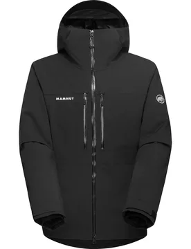 Veste thermique de ski isolante et imperméable - Stoney HS Thermo Hooded Jacket Men Black - Taille M - Noir - Mammut - FashionsVida