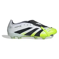 Chaussures De Football Predator Pro Fold-over Tongue Fg Ftwr White / Core Black / Lucid Lemon EU 42