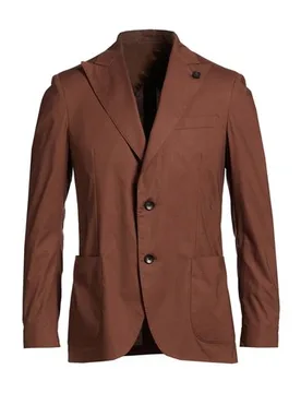 Blazer Herren Schokobraun 48,52 Herren - Lardini - FashionsVida