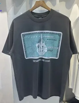 Fgss 25SS High Street Summer Grey White High-end T-shirt Fashion Print Trend Mens Womens Loose Casual Tops Tee - Aliexpress - FashionsVida