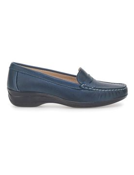 Mocassini Blu Con Bocca di Leone 8160 39