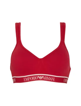 Women's Iconic Logoband Padded Bralette Bra Red Size: Large - Red - Size: L - Debenhams - FashionsVida