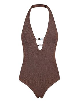 Hunza G Adriana beaded swim