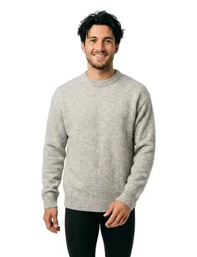 Maglione Soho Ollie Light Grey Melange 3XL