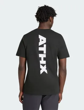 T-shirt ATHX con grafica L Black - Adidas - FashionsVida