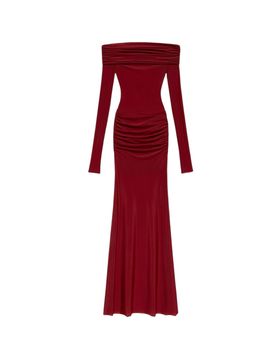 Long dress Ria Donna scollo su schiena