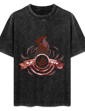 FFXIV Reaper - Gluttony (Red & Grey) T-Shirt Work Style Casual T-Shirt - Aliexpress - FashionsVida