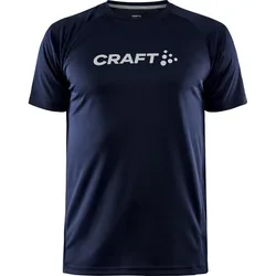 Core Essence Logo Herren T-Shirt, blau L