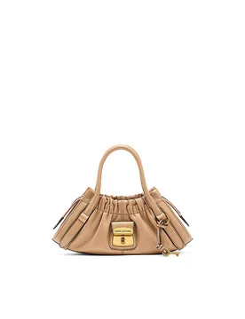Bolso de cuero - Mini Bolso THE SMALL SATCHEL beige - Marc jacobs - FashionsVida