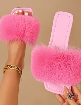 Sandalias de mujer de unicolor, con combinación de piel sintética, elegantes y lindas, adecuadas para fiestas, escuela, vacaciones y uso al aire lib - Shein - FashionsVida