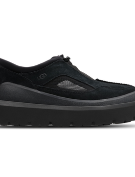 All-weather Hybrid Herren Sneaker - Schwarz - Größe 44 - Wildleder Black 44