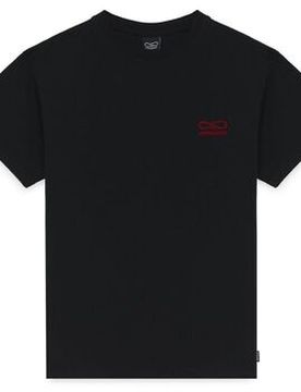 T-Shirt Prts616-01 T-Shirt-Embroidery Black It M;It L;It Xl Male
