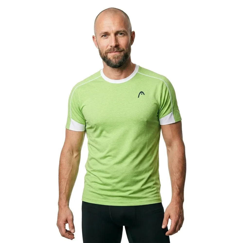 Play Tech Short Sleeve T-shirt Spicy Green 2XL - Head Racket - FashionsVida