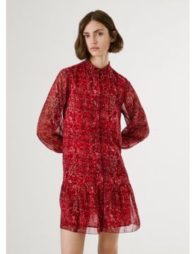 Para mujer. PL9537711 Vestido Mimi (L), Casual, Poliéster, Manga larga