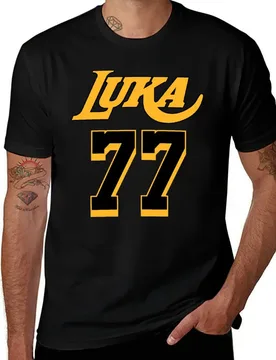 Luka Doncic 77 Los Angeles Purple Jersey T-Shirt custom t shirt new edition funny meme t-shirts black t-shirts for men - Aliexpress - FashionsVida