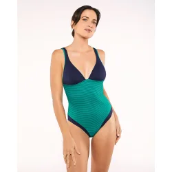 Bañador de mujer grace basico top copa