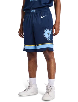 NBA Herren Kurze Hosen - Blau - Größe XL - Poly Mesh Blue XL - Nike - FashionsVida