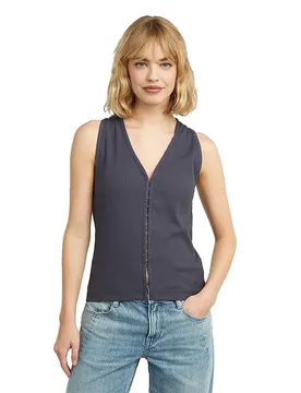T-shirt Sans Manches D28965-d107 Petrol XS