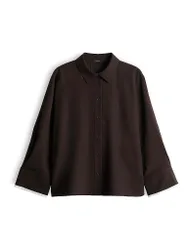 Hemdbluse FRENASA braun L damen