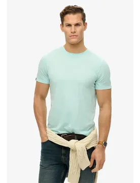 T-shirt à Manches Courtes Classic Essential Washed Sky Blue 3XL
