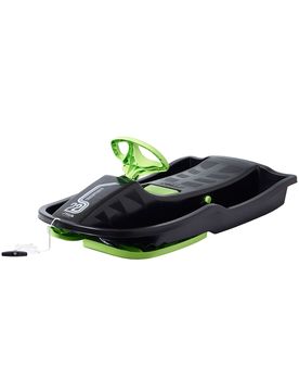 Schlitten mit Lenkrad Stiga Snowpower schwarz