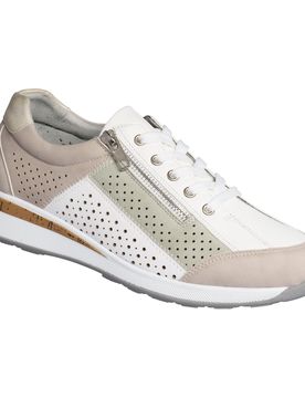 Komfort-Sneaker "Marion" 40 gruen weiss