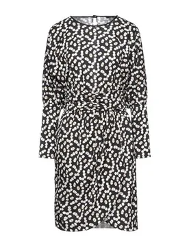 Midi-Kleid Damen Schwarz M,S,XS Damen - HANITA - FashionsVida