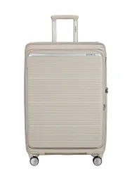 Trolley PARALUX SPINNER 75cm expandible Stone Grey crema