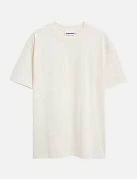 ARMEDANGELS T-Shirt MAARKOS Beige L - Armedangels - FashionsVida