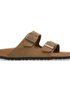 Para mujer. 1032717 Sandalias de Piel Arizona (Ajuste Estrecho) (36), Plano, Ante, Ninguno, Casual