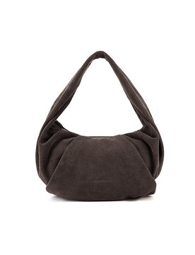 Bolso de piel - Hobo GRETA marrón