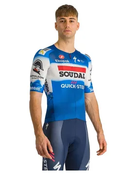 Maglia A Maniche Corte Aero Race 7.0 Soudal Quick-step 202 Multicolor - Castelli - FashionsVida