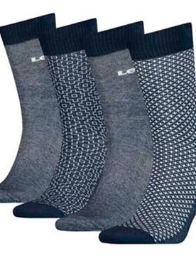Socken Box 4 Denim-Socken Mit Normalem Schnitt M Male