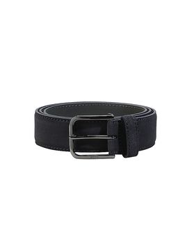 Ledergürtel MADISON-B1 dunkelblau 100 herren