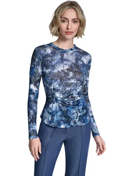 DKNY - Top con estampado abstracto - DKNY - FashionsVida