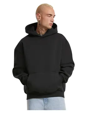 Sweat à Capuche Ultra Heavy Black 5XL