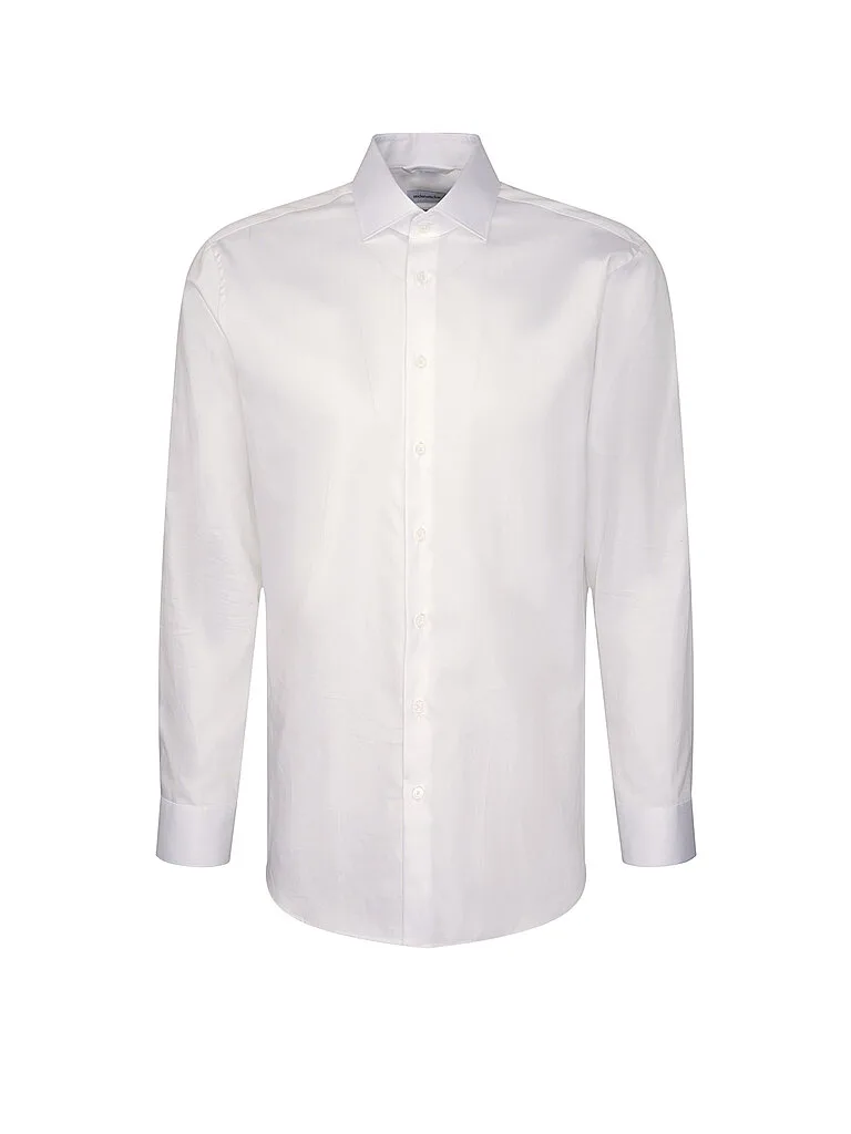 Chemise coupe régulière blanc 42 - Seidensticker - FashionsVida