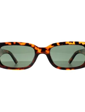 Women's Rectangle Shiny Turtle G15 Polarized MP65 Sunglasses in Brown - Brown - Size: One Size - Montana - FashionsVida