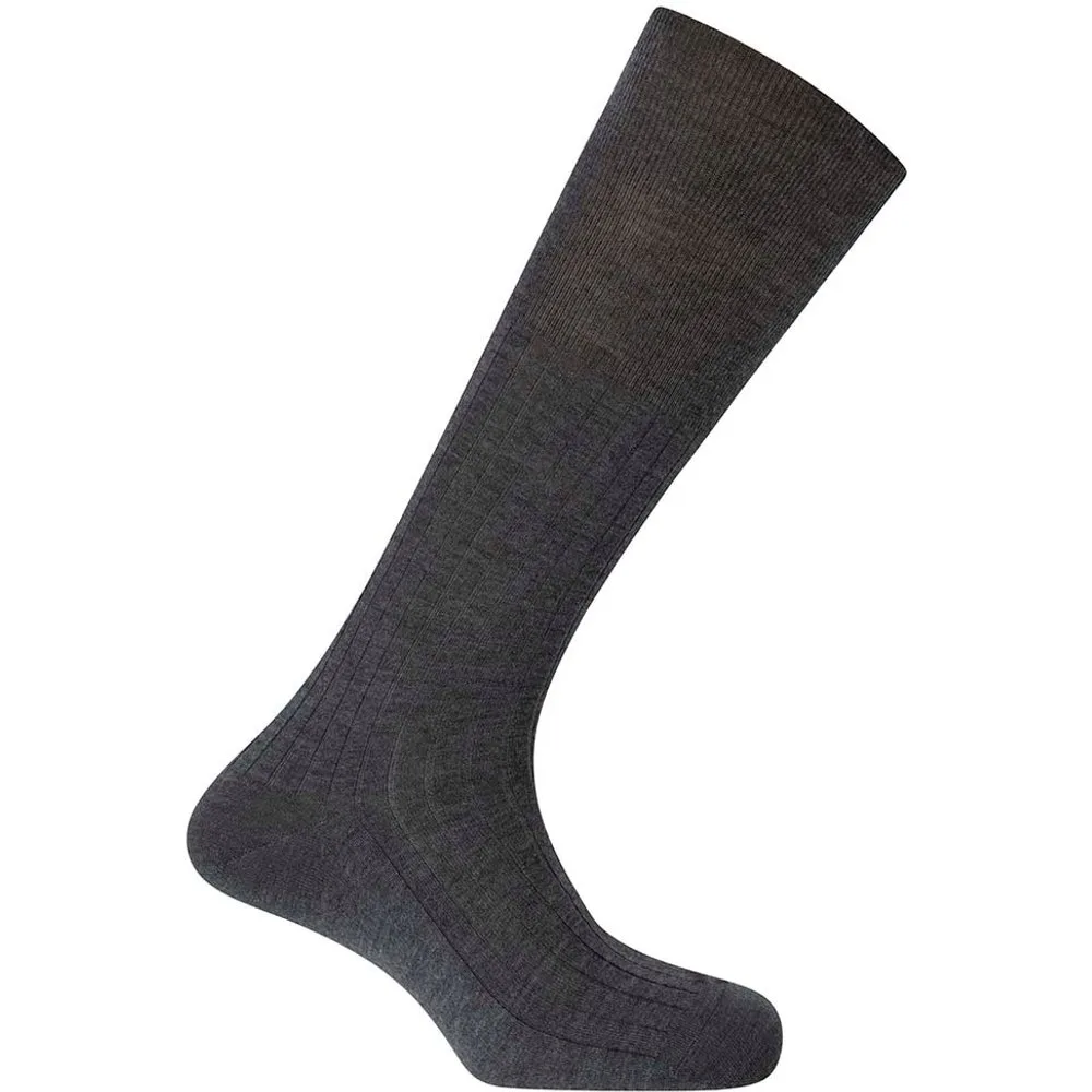 Calcetines de hombre de cachemira en color gris - Punto Blanco - FashionsVida