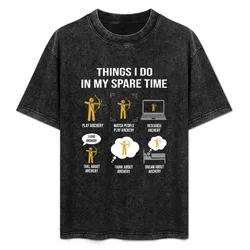 Things I Do In My Spare Time Archery T-Shirt Soft Basic Cotton Short Sleeve Tee