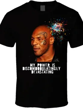 Fashion Mike Tyson Portrait Classic Quotation T-Shirt 100% Cotton O-Neck Summer Short Sleeve Casual Mens T-shirt Size S-3XL - Aliexpress - FashionsVida