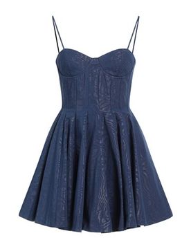 Minivestido Mujer Azul marino 34 Mujer